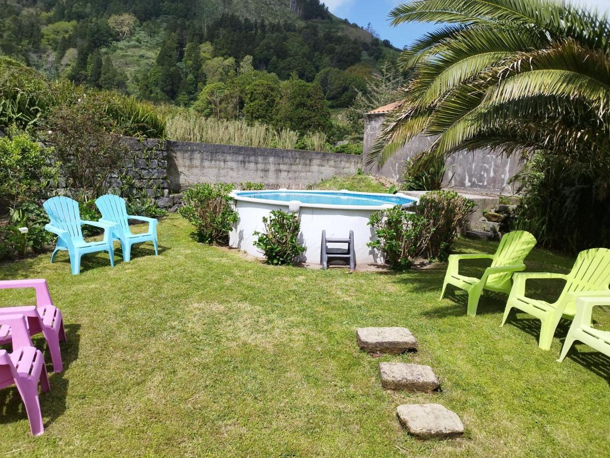 Casa Dos Platanos-Family Home Sete Cidades Bagian luar foto
